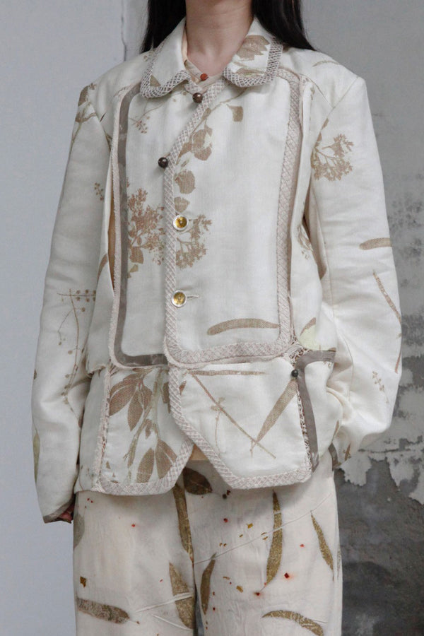 communs herbal wrap top SS23-V109B